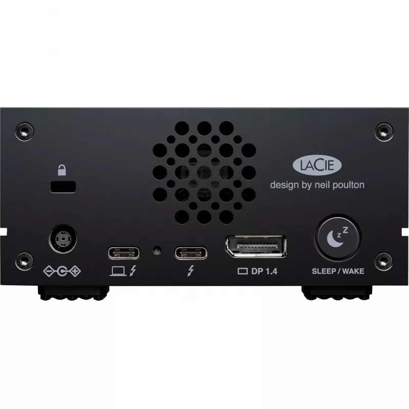 LACIE 1big Dock 8 TB Thunderbolt 3 + USB 3.1 8,9 cm 3,5 pulgadas para MAC PC gris