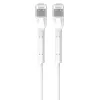 Cable de parcheo Cat.6 U/FTP 1Gbps cable de red de par de cobre, punta quebrada 10m blanco