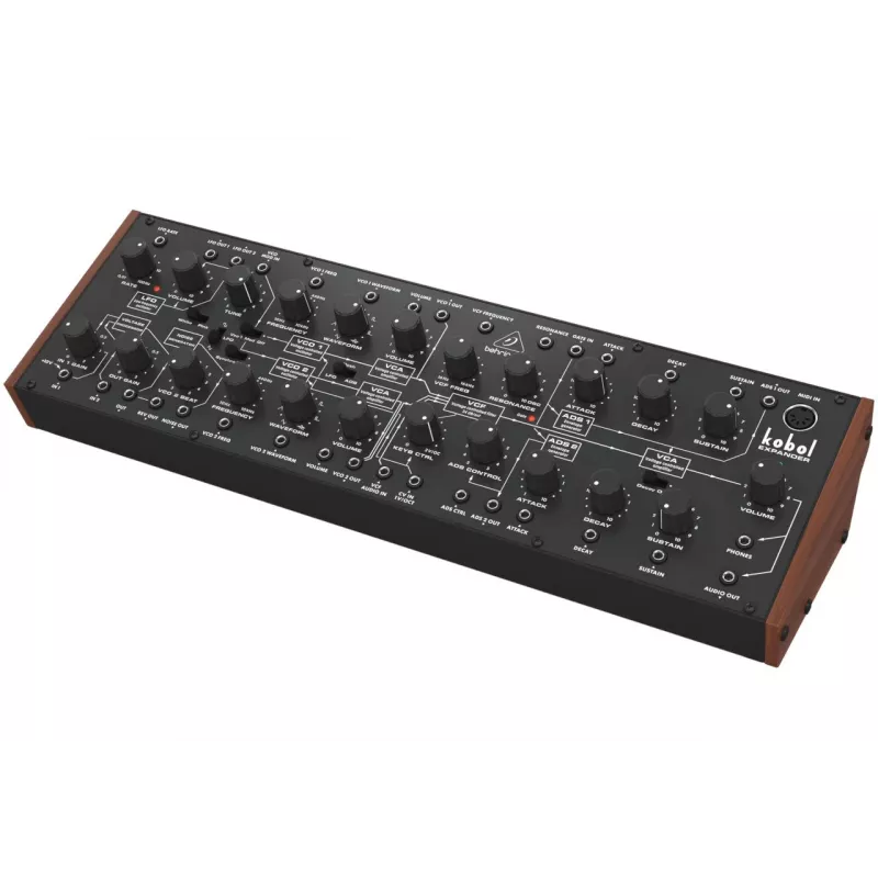 Sintetizador analógico Behringer KOBOL Expander módulo – módulo de expansión montable en rack