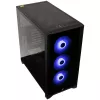 Caja PC CORSAIR iCUE 4000X RGB cristal templado Mid-Tower negra
