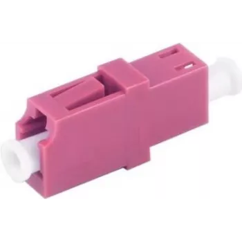 Adaptador de fibra óptica S/CONN LC/LC 1 ud. violeta monomodo