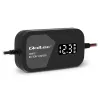 Cargador de baterías QOLTEC 52492 12V 2A con control por microprocesador y regeneración de celdas