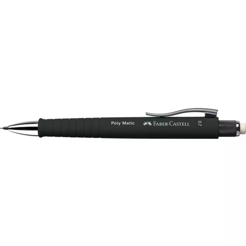 Portaminas FABER-CASTELL Poly Matic 0,7 negro