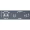 Juguete de construcción Cobi RAM 1500 Police 24608 modelo 2 en 1, set de bloques, convertible