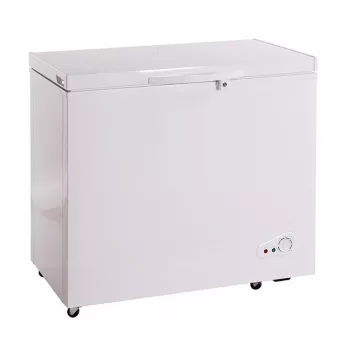 Arcón congelador Ravanson ZM-170, blanco, 170 l, R600a, descongelación manual, 1 cesta, cerradura con llave