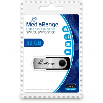 MediaRange USB Flexi-Drive - Memoria USB - 32 GB - USB 2.0 (MR911)