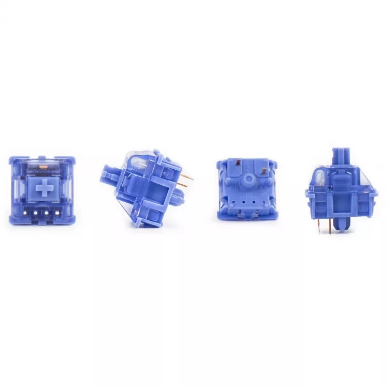 Set de interruptores mecánicos de teclado Keychron Gateron CJ Dark Blue — 110 uds.