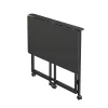Mesa plegable Maclean, negra, portátil, 100 x 50 cm, máx. 50 kg MC-1250 B