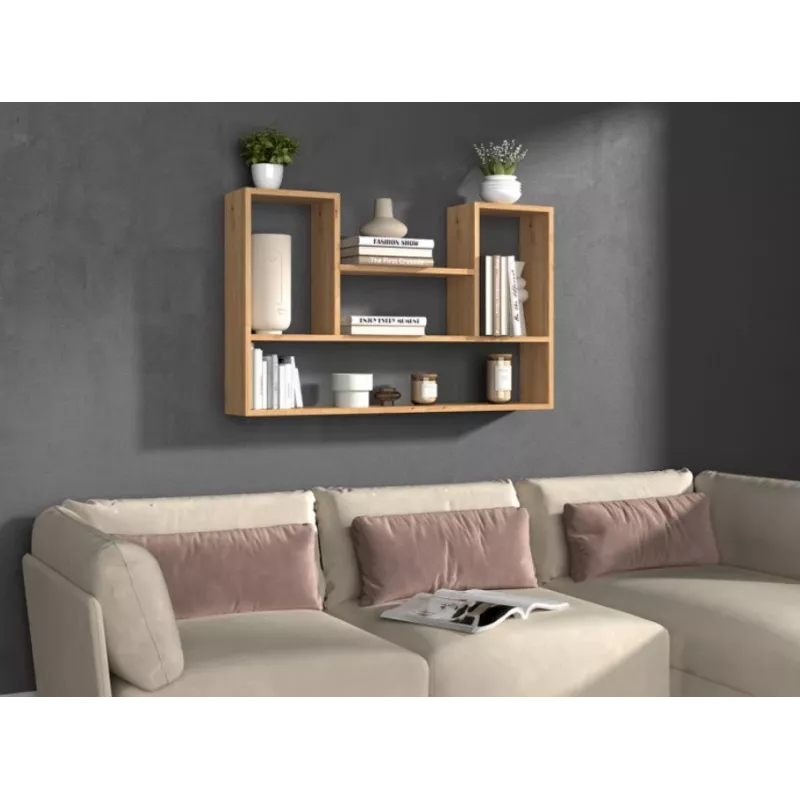 BILBAO 4P Estante colgante 100x16x60 cm, artisan