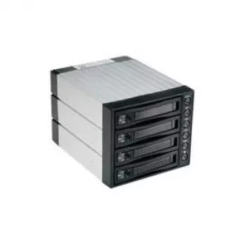 Fantec SNT-BA3141-1 - S-ATA 3x 13,30 cm (5,25) para 4x 2,50 cm (1) HDD negro (2052)