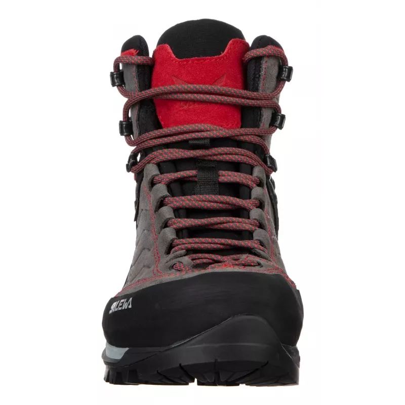 Salewa MTN Trainer Mid GTX Male Adult Charcoal, gris, rojo