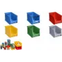 Caja de almacenamiento de plástico allit ProfiPlus Box 4H PP gris — caja organizadora apilable, capacidad de carga 30 kg
