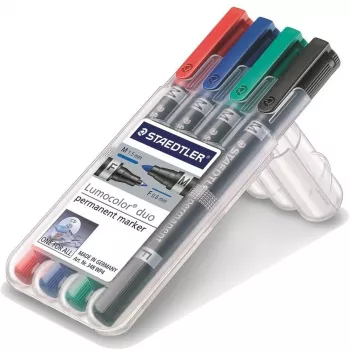 Rotulador permanente Staedtler Lumocolor 348 Punta fina/redonda