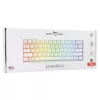 Teclado mecánico con cable White Shark Shinobi-2 (GK-004211) — distribución US, switches Red, blanco