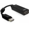 Adaptador de cable de vídeo DELOCK 61849 0,125 m DisplayPort a HDMI