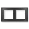 eQ-3 Homematic IP Marco de cristal doble, negro (162149A1)