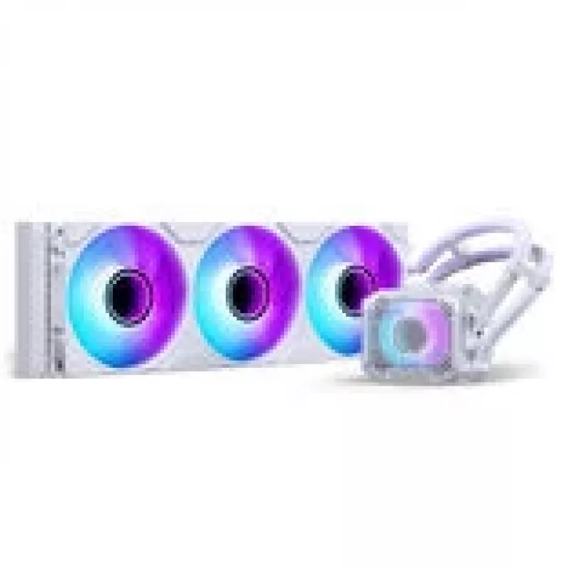 PHANTEKS XT Pro Ultra ventana de cristal templado, D-RGB + Glacier One 360M25 Gen2 DRGB, 360 mm, pack - blanco