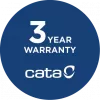 CATA GT-PLUS 45 WH/M 02030005 campana extractora (canopy), 60 cm, 645 m³/h, clase energética C, LED, filtros metálicos, control mecánico, blanca