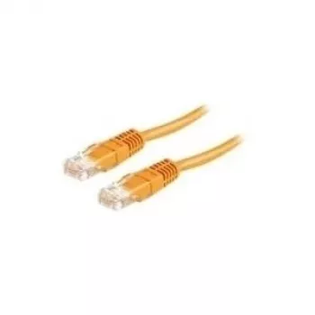 Cable de parcheo UTP ROLINE Cat.6, naranja, 1,0 m (21.15.1537)