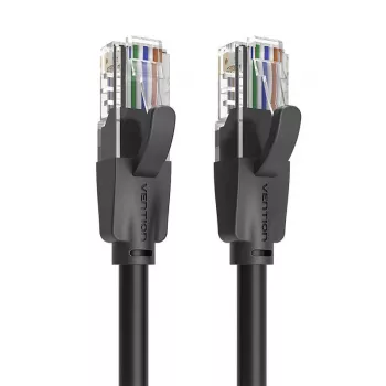 Cable de red CAT.6 UTP/10M negro Ibebl Vention