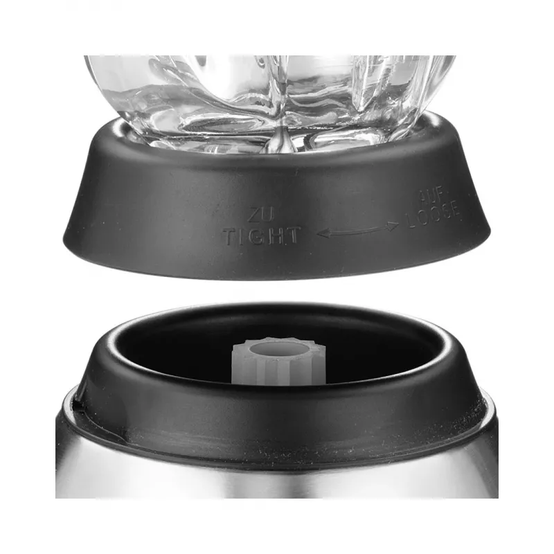 Batidora de vaso Gastroback Vital 1,5 l negra acero inoxidable
