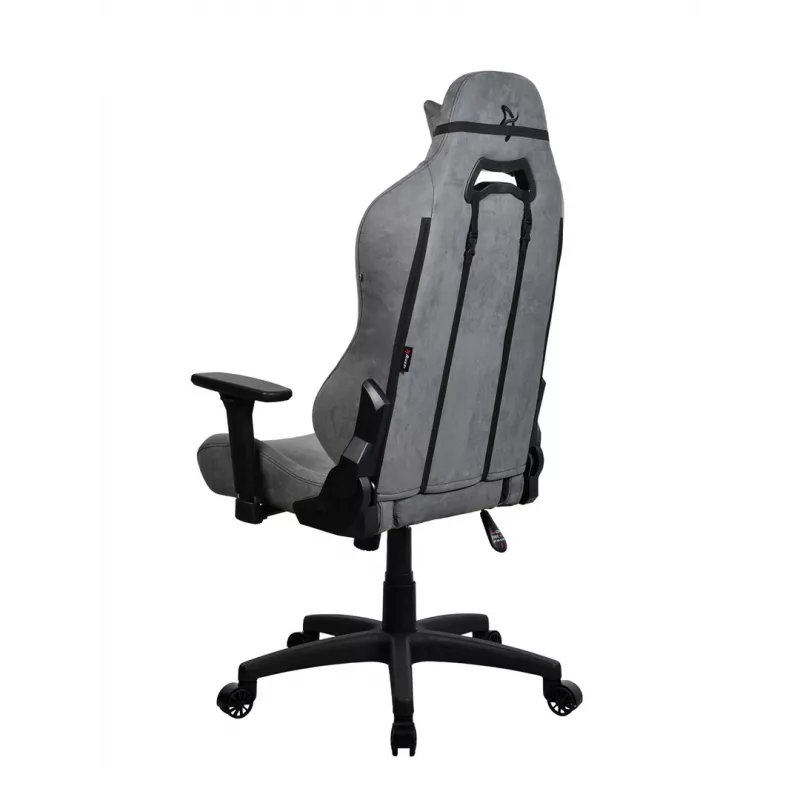 Silla gaming Arozzi Torretta SuperSoft Antracita – diseño ergonómico, reposabrazos ajustables, respaldo reclinable
