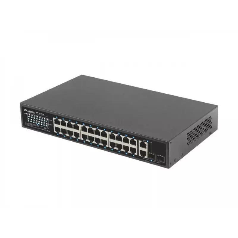 Switch de red Lanberg RSFE-24P-2C-250 no gestionado Gigabit Ethernet (10/100/1000)