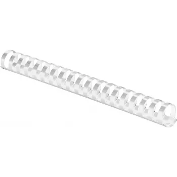 Fellowes - 16 mm - 21 anillas - blanco - 100 uds. espiral de plástico (5347003)