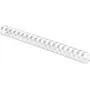 Fellowes - 16 mm - 21 anillas - blanco - 100 uds. espiral de plástico (5347003)