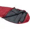 Saco de dormir Redwood -3 (rojo oscuro/gris)