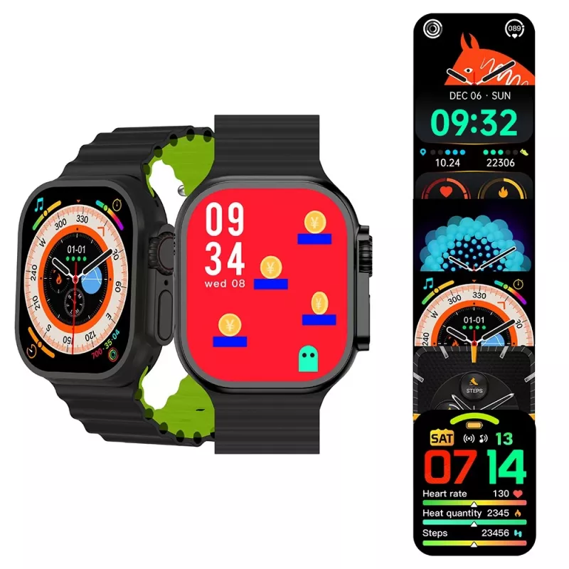 Smartwatch Fusion MT872 Bluetooth Calling pulso tensión arterial oxígeno en sangre