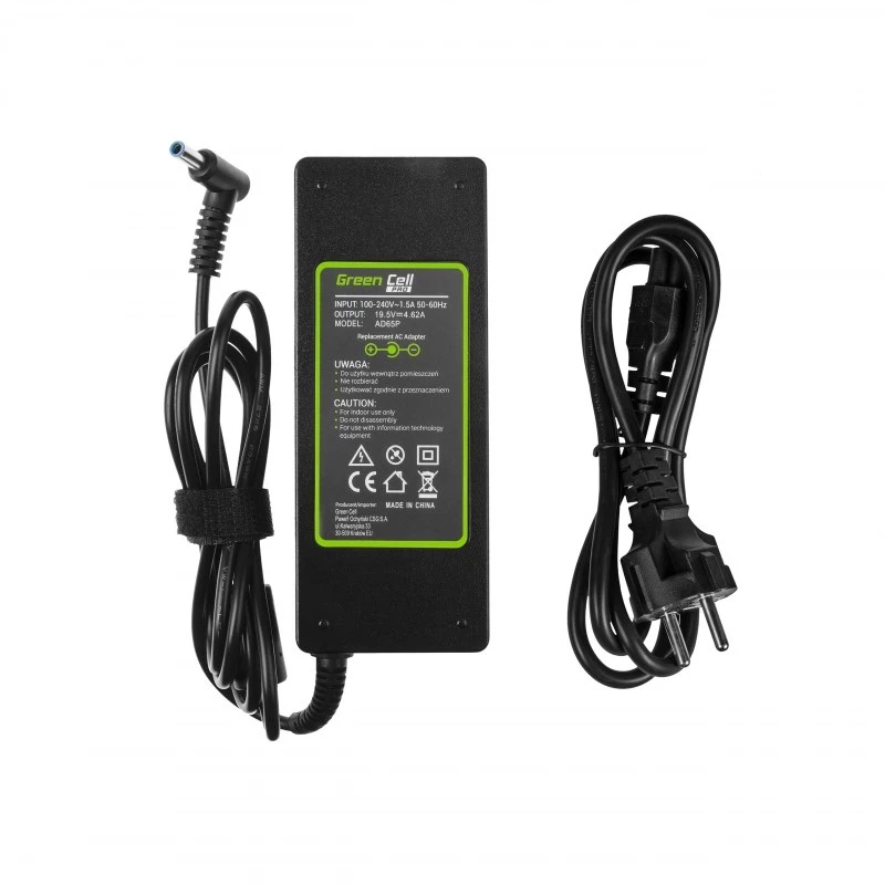 Fuente de alimentación/adaptador Green Cell AD65P interior 90 W negro
