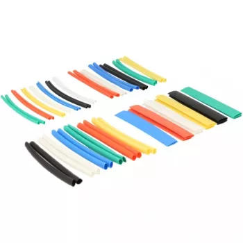 DeLOCK 86279 juego de tubos termorretráctiles, 50 piezas, 10 cm, multicolor