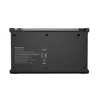 Radio portátil Blaupunkt DR3BK negra