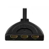 LogiLink - Divisor/conmutador de vídeo/audio - 3 x HDMI - Sobremesa
