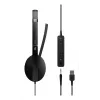 Auriculares EPOS ADAPT 165T USB II con cable, diadema, oficina/call center, USB Type-A, negro