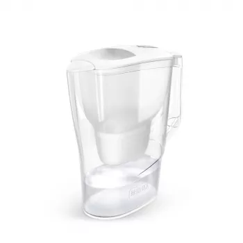 Jarra Brita Aluna 2,4 l + 2 cartuchos Maxtra blanca