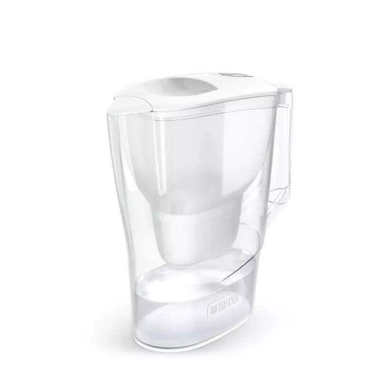 Jarra Brita Aluna 2,4 l + 2 cartuchos Maxtra blanca