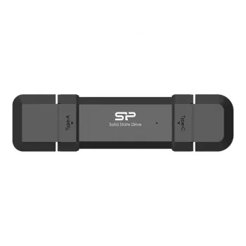Silicon Power Marvel Xtreme DS72 - memoria flash USB - 500GB - USB 3,1 Gen 2 / USB-C 3,2 Gen 2 - negra (SP500GBUC3S72VPK)