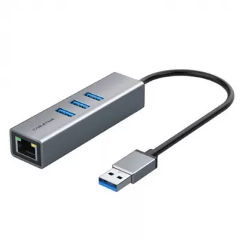 Adaptador USB 3.0 extra digital CA913374 — hub de 3 USB a RJ45, cable de 0,15 m