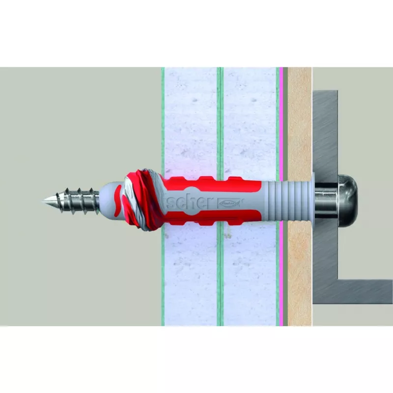 Anclaje de expansión Fischer DuoSeal 8 x 48 S PH TX A2