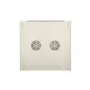 Extralink Armario rack 9U 600x450 ASP gris montaje en pared, puerta metálica