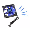 Noiseblocker BlackSilentFan X2 ITR-X-2 ventilador para caja, 80 x 80 x 25 mm