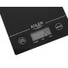 Adler AD 3138 b Báscula de cocina mecánica Negra Encimera Rectangular
