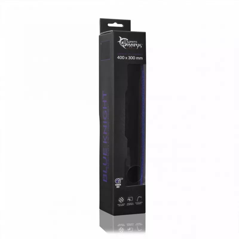 Alfombrilla de ratón gaming White Shark GMP-2101 negra KNIGHT