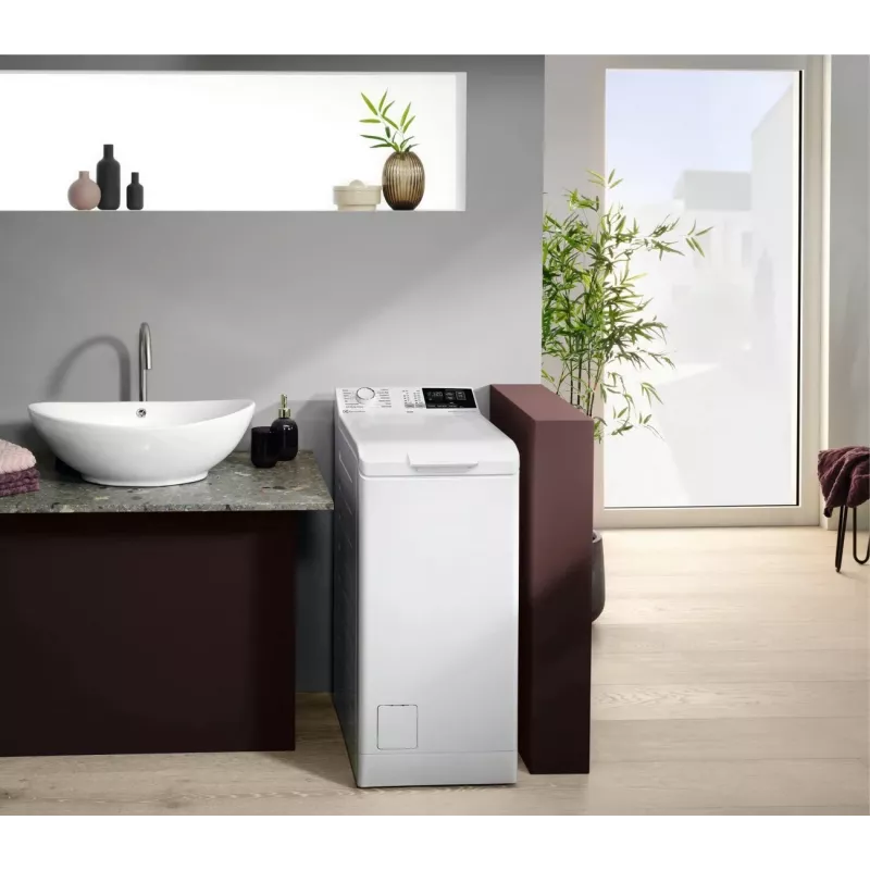 Lavadora Electrolux EW6T3372E de carga superior, 7 kg, clase de eficiencia energética A
