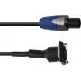Cable de conexión Speakon PSSO 2 polos, 1 m de longitud