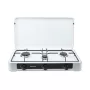 Placa de gas para encimera Ravanson K-03TB [blanco; 3 zonas]