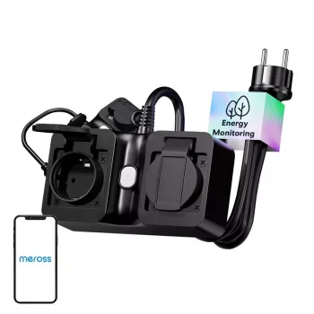 Regleta Meross regleta inteligente WiFi MOP320MA-EU para exterior IP44
