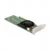 DeLOCK Tarjeta PCI Express x16 a 4 x NVMe M.2 Key M internos – formato Low Profile